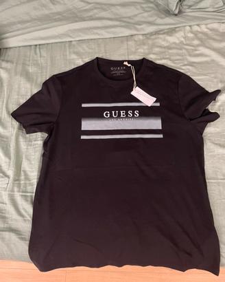 T-shirt guess nera