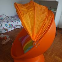poltrona per bambini girevole