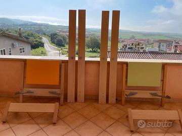 Letti singoli in legno