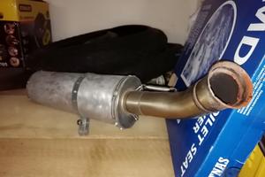 Scarico terminale honda vfr 750 f ,4 in uno