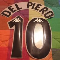 Nameset completo #10 DEL PIERO Juve Centenario
