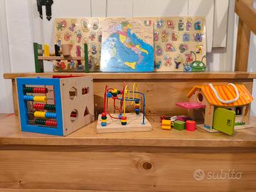 Giochi in legno per bambini