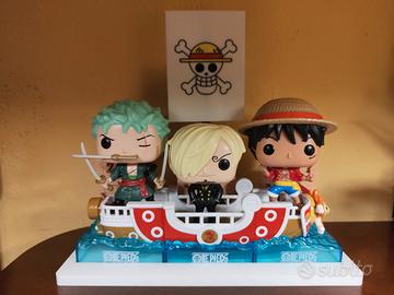 One Piece Kinder Sorpresa Nave Completa Luffy Zoro