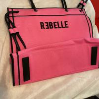 borsa Rebelle colore Fuchsia con sacca originale