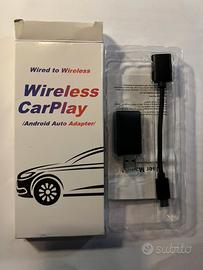 Adattatore Wireless Apple Car Play Android Auto
