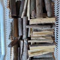 Tronchetti  di robinia per barbecue 