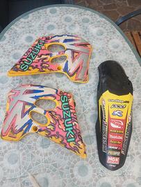 Plastiche fianchetti e parafango SUZUKI RM
