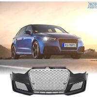 PARAURTI ANTERIORE AUDI A3 8V 12-16 LOOK RS3 PDC S