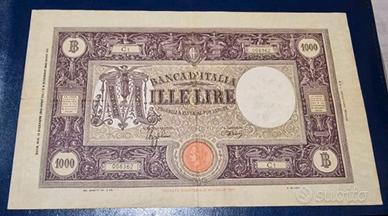 MILLE 1000 LIRE GRANDE M BARBETTI 12/12/1942