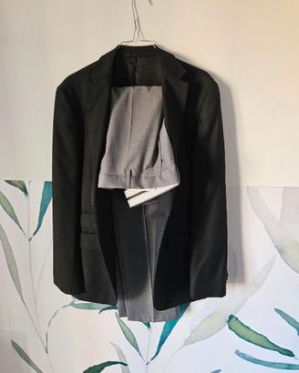 Completo spezzato Hugo Boss nero grigio