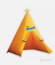 tenda TEEPEE + zaino trekking Nesquik 