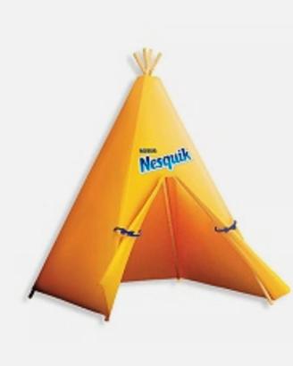 tenda TEEPEE + zaino trekking Nesquik 