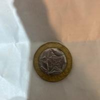 Moneta lire 1000 Confini Germania errati
