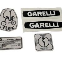 GARELLI GULP FLEX kit completo ADESIVI COLORE NERO