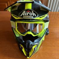 Casco cross con interfono 