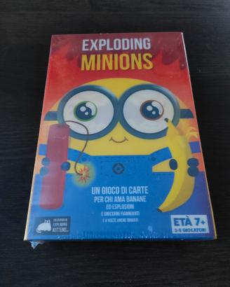 EXPLODING MINIONS - Gioco in scatola NUOVO