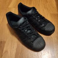 ADIDAS  SUPERSTAR nero scarpe  originali  41  1/3