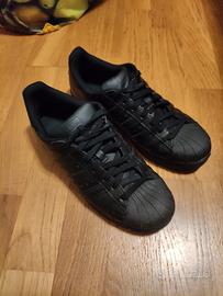 ADIDAS  SUPERSTAR nero scarpe  originali  41  1/3