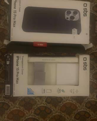 2 Cover nuove Iphone 15 pro Max