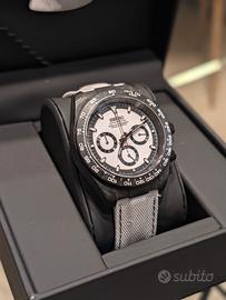 Seiko Mod Daytona Forged Carbon - Nuovo