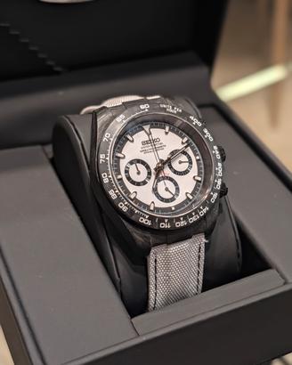 Seiko Mod Daytona Forged Carbon - Nuovo