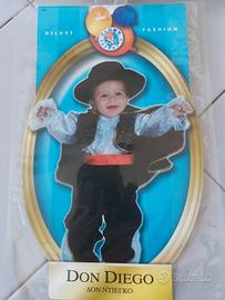 Maschera Don Diego de la Vega (Zorro) bambino