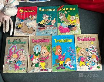 Soldino e Trottolino n. 8 giornalini fumetti lotto