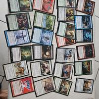 lotto circa 100 carte magic