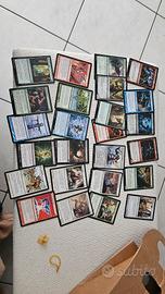 lotto circa 100 carte magic