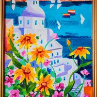 Athos Faccincani olio su tela 30x40