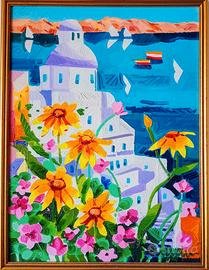 Athos Faccincani olio su tela 30x40