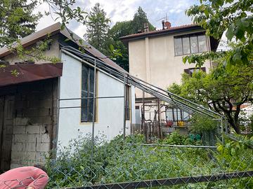 struttura metallica per serra