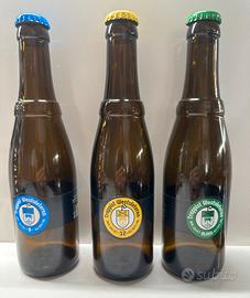 Bottiglie vuote birra Westvleteren (3 pezzi)