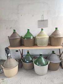 damigiane da 54 litri in vetro