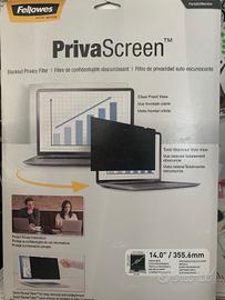 Fellowes privascreen 14"