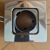 3 Faretti incasso acciaio inox