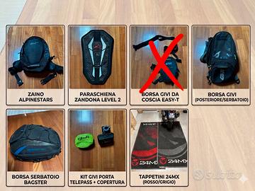 Accessori moto da viaggio