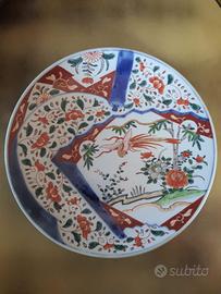 Piatto Porcellana Giapponese Imari Meiji