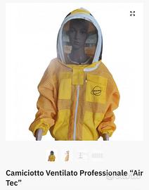 Camiciotto ventilato per apicoltura