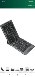 tastiera bluetooth pieghevole android ios Windows 