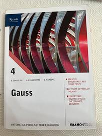 Libro Scolastico Gauss 4 (matematica)