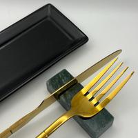 Set Poggiaposate in marmo