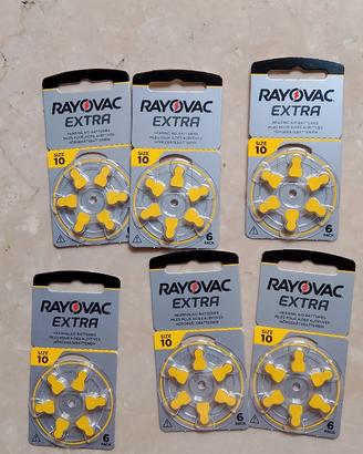 Pile / batterie acustiche Size 10