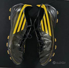 Scarpe Calcio Adidas F50 FG 47 1/3 EU Nero Giallo