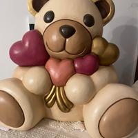 Maxi teddy thun cuori