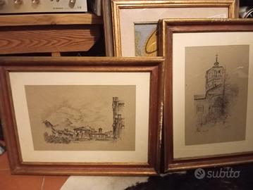 Coppia di quadri Alessandro Pandolfi 