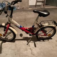 Bicicletta bambini 16” Rik & Rok con portapacchi
