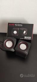 Casse stereo PC Mars Gaming MAS0 – USB