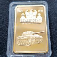 Lingotto dorato battaglia di Stalingrado 