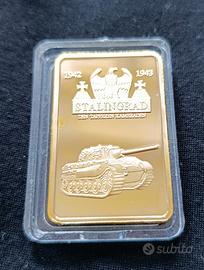 Lingotto dorato battaglia di Stalingrado 